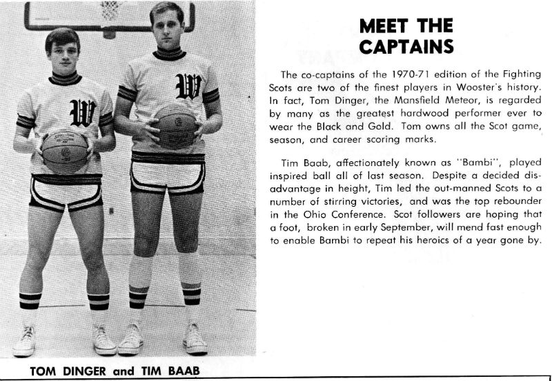 Tim Dinger College of Wooster Hall of Fame | Home of the Fighting Scots - Wooster
